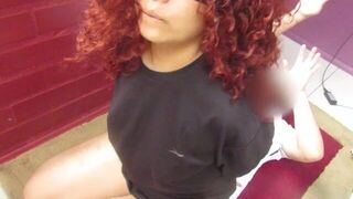 Step Sister Fucks Step Brother Innocently Playing Statue - porn video