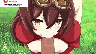 Amber Genshin Hentai - porn video