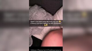 Gym Instructor Stretches Out Wife and Makes Her Cheat on Her Husband On Snapchat - porn video