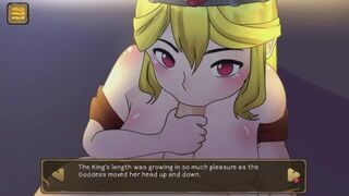 Royal Guards The princess thanks the prince on the royal balcony in the castle - porn video