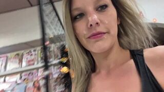 Gloryhole Fuck and CUM WALK - porn video