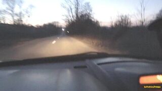 Fake Taxi pov blowjob and public hardcore sex outdoors with romanian huge ass brunette - porn video