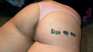 hot ass and bald pussy teen inspection POV XXX - porn video